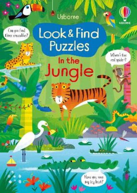 Look and Find Puzzles In the Jungle by Kirsteen Robson - 9781801310505