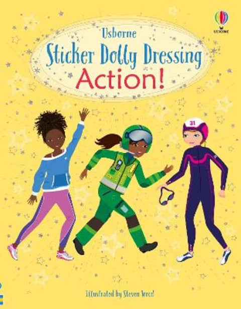 Sticker Dolly Dressing Action! by Fiona Watt - 9781801313193