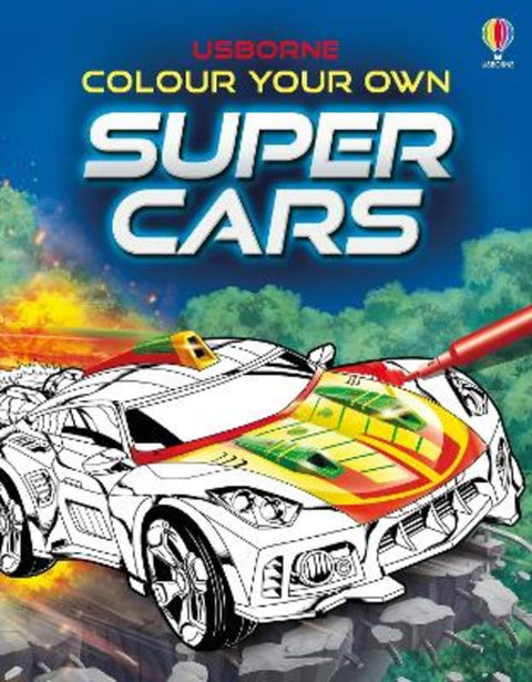 Colour Your Own Supercars by Sam Smith - 9781801315869