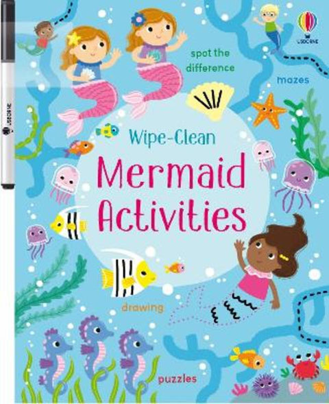 Wipe-Clean Mermaid Activities by Kirsteen Robson - 9781801319195