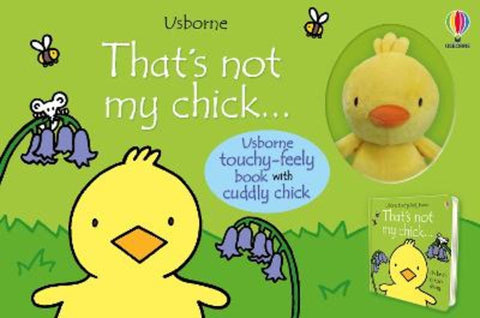 That's not my chick... book and toy by Fiona Watt - 9781801319683