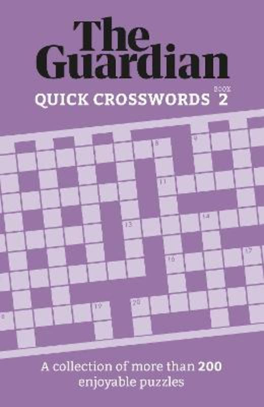 The Guardian Quick Crosswords 2 by The Guardian - 9781802791051