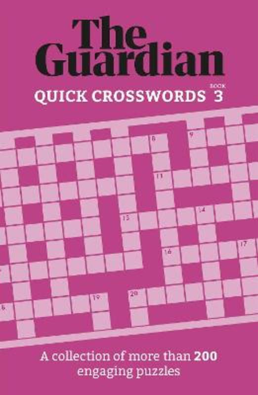 The Guardian Quick Crosswords 3 by The Guardian - 9781802791235