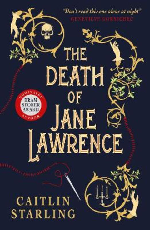 The Death of Jane Lawrence by Caitlin Starling - 9781803360515