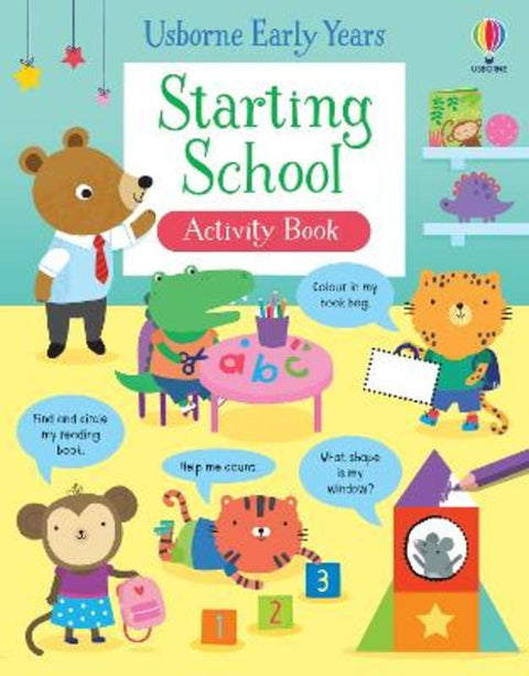 Starting School Activity Book by Jessica Greenwell - 9781803700885