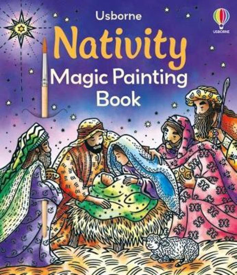 Nativity Magic Painting Book by Abigail Wheatley - 9781803701257