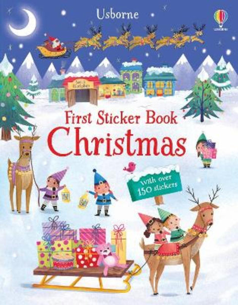 First Sticker Book Christmas by Katya Longhi - 9781803701301