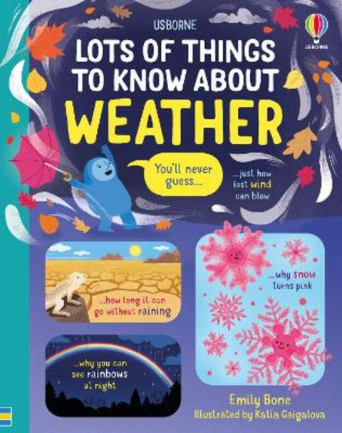 Lots of Things to Know About Weather by Emily Bone - 9781803701349