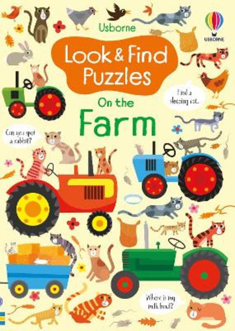 Look and Find Puzzles On the Farm by Kirsteen Robson - 9781803702506