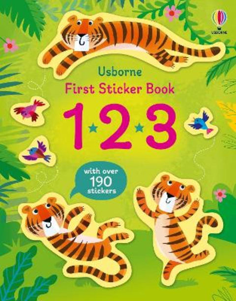 First Sticker Book 123 by Gareth Lucas - 9781803702780