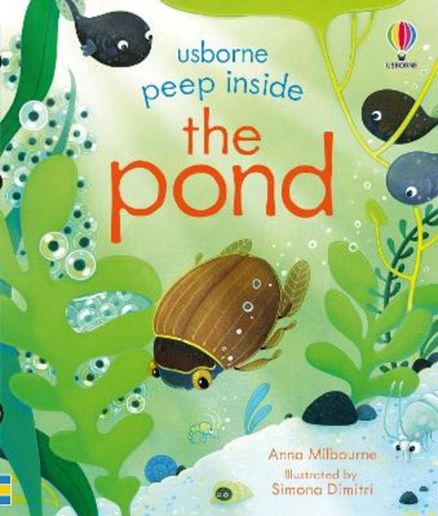 Peep Inside the Pond by Anna Milbourne - 9781803703350