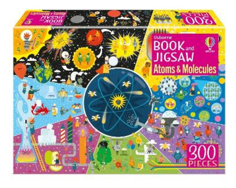 Usborne Book and Jigsaw Atoms and Molecules from Rosie Dickins - Harry Hartog gift idea