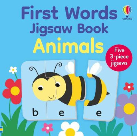 First Words Jigsaw Book: Animals by Kate Nolan - 9781803704906