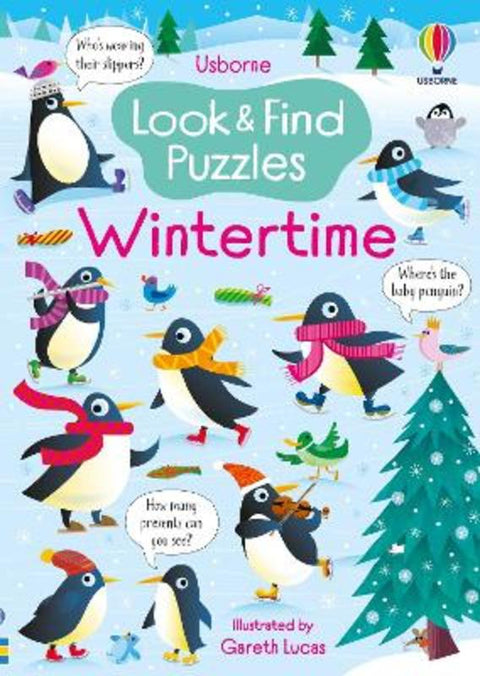 Look and Find Puzzles Wintertime by Kirsteen Robson - 9781803706382