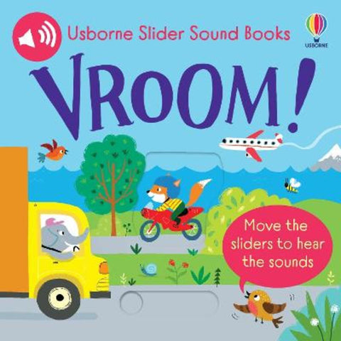 Slider Sound Books: Vroom! by Sam Taplin - 9781803707358