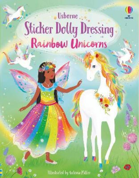 Sticker Dolly Dressing Rainbow Unicorns by Fiona Watt - 9781803707747