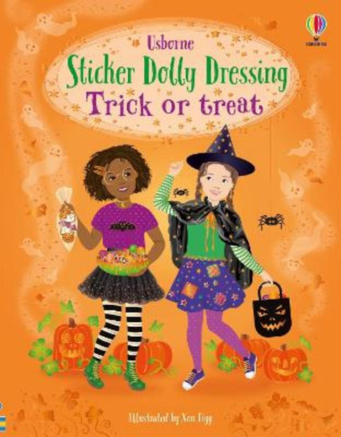 Sticker Dolly Dressing Trick or treat by Fiona Watt - 9781803707754