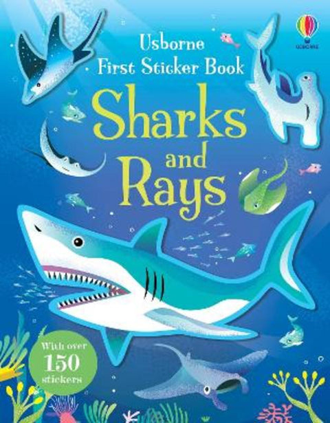 First Sticker Book Sharks and Rays by Jane Bingham - 9781803709871
