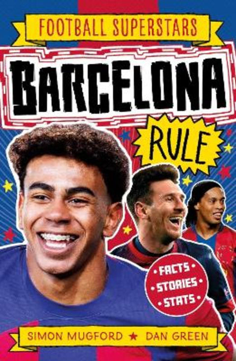 Football Superstars: Barcelona Rule from Simon Mugford - Harry Hartog gift idea