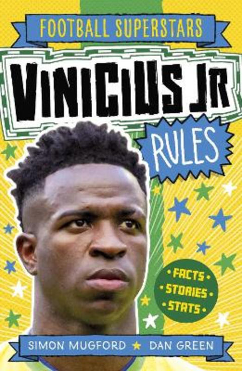 Football Superstars: Vinicius Jr Rules from Simon Mugford - Harry Hartog gift idea