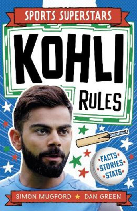 Sports Superstars: Kohli Rules from Simon Mugford - Harry Hartog gift idea