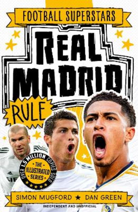 Football Superstars: Real Madrid Rule from Simon Mugford - Harry Hartog gift idea