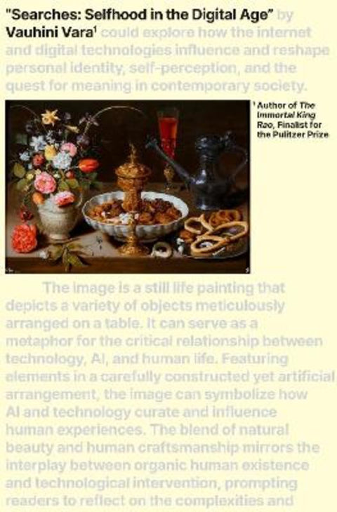 Searches by Vauhini Vara - 9781804710685