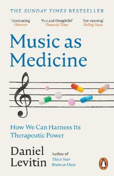 Music as Medicine by Daniel Levitin - 9781804940341