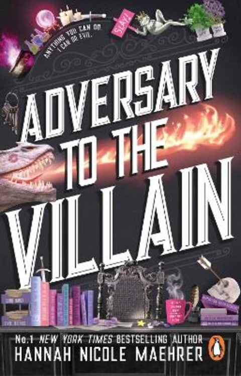 Adversary to the Villain by Hannah Nicole Maehrer - 9781804999677
