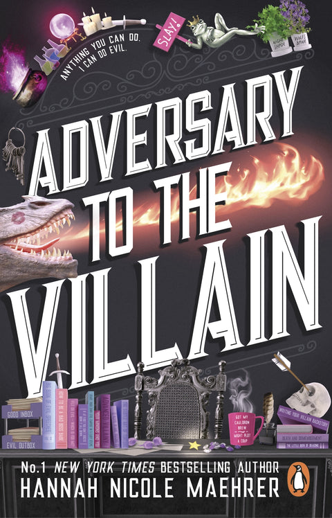 Adversary to the Villain by Hannah Nicole Maehrer - 9781804999677