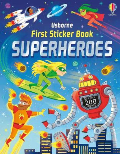 First Sticker Book Superheroes by Kate Nolan - 9781805070832