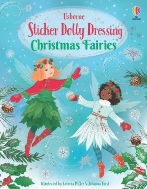 Sticker Dolly Dressing Christmas Fairies by Fiona Watt | Harry Hartog Harry Hartog Bookseller Sticker Dolly Dressing Christmas Fairies by Fiona Watt | Harry Hartog Harry Hartog Bookseller