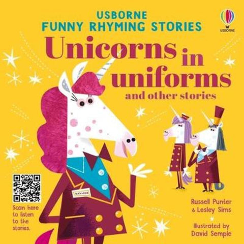 Unicorns in uniforms and other stories by Russell Punter - 9781805072744