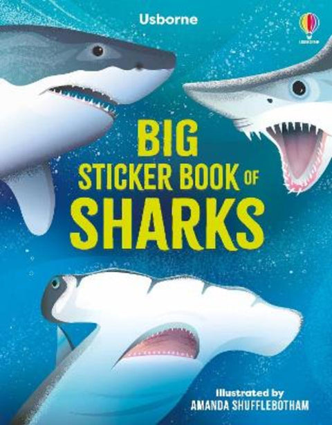Big Sticker Book of Sharks by Alice James - 9781805072775