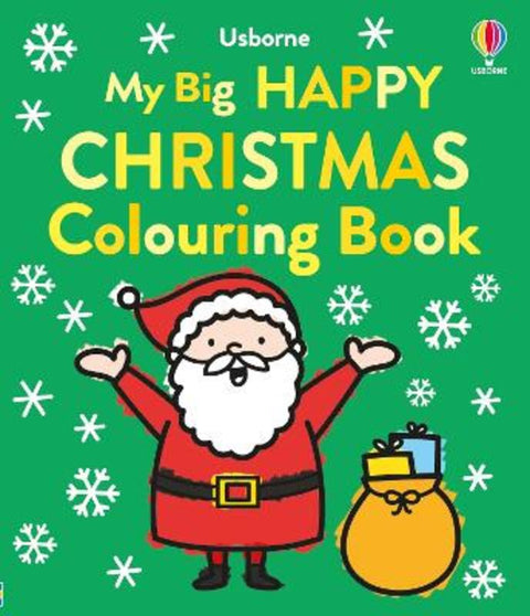 My Big Happy Christmas Colouring Book by Jenny Addison (DESIGNER) - 9781805072799