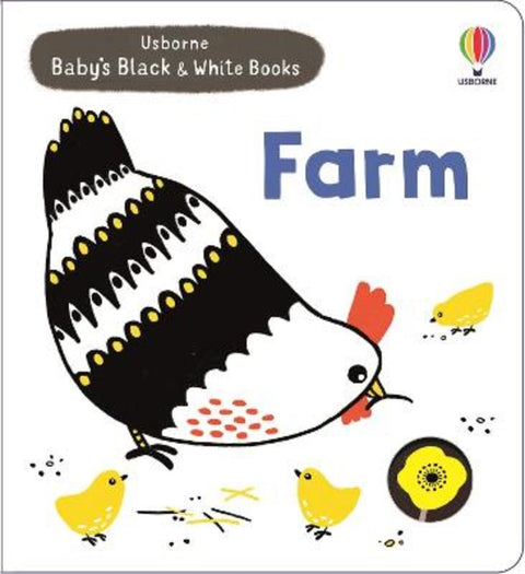 Baby's Black and White Books Farm by Mary Cartwright - 9781805073635