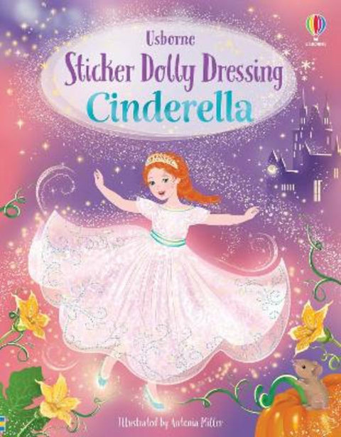 Sticker Dolly Dressing Cinderella by Fiona Watt - 9781805076872