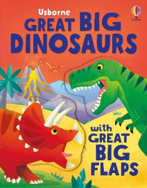 Great Big Dinosaurs (with great big flaps) from Alice Beecham - Harry Hartog gift idea
