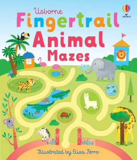 Fingertrail Animal Mazes by Elisa Ferro - 9781805077213