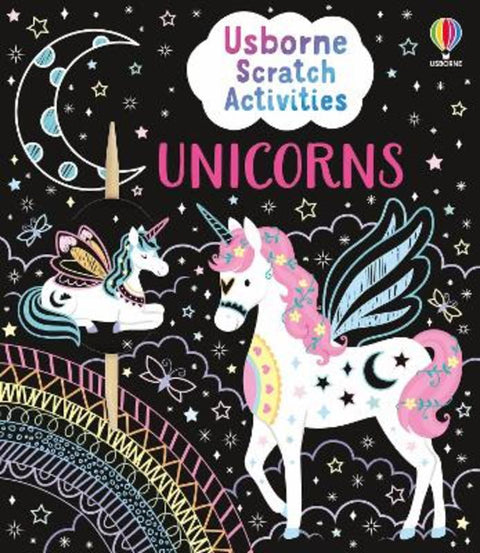 Usborne Scratch Activities Unicorns by Rosie Dickins - 9781805077343