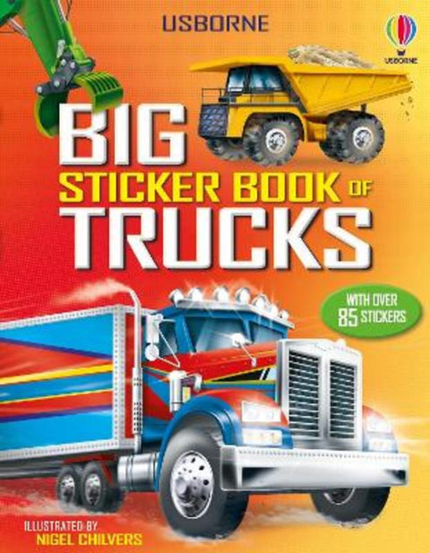 Big Sticker Book of Trucks by Simon Tudhope - 9781805077350