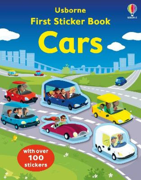 First Sticker Book Cars by Simon Tudhope - 9781805077381