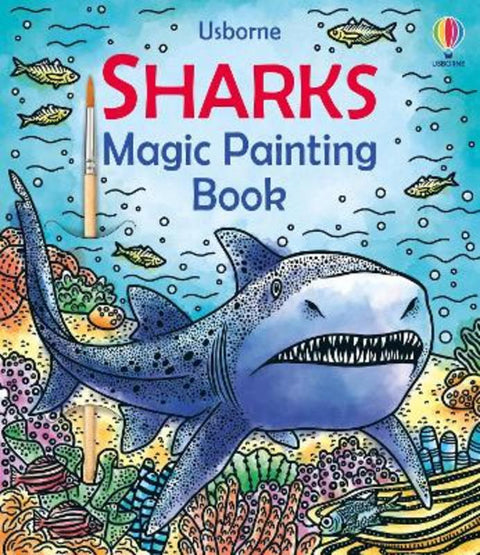 Sharks Magic Painting Book by Sam Baer - 9781805079385