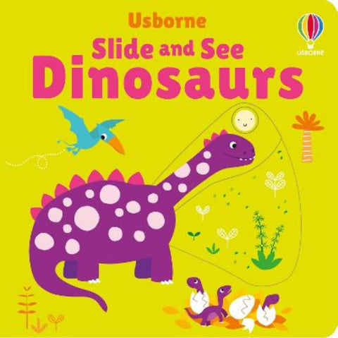 Slide and See Dinosaurs by Fiona Watt - 9781805079507