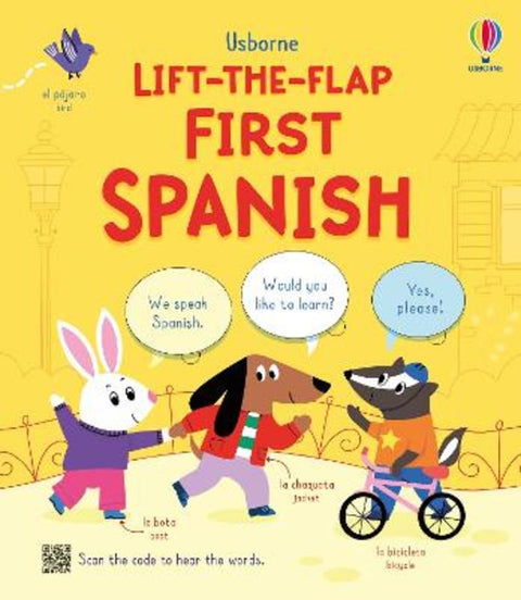 Lift-the-flap First Spanish by Alice Beecham - 9781805079903
