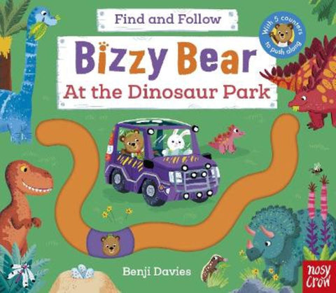 Bizzy Bear Find and Follow: At the Dinosaur Park by Benji Davies - 9781805131700