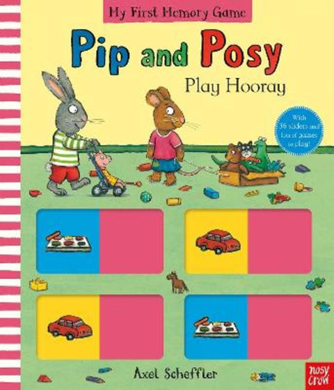 Pip and Posy: Play Hooray! (My First Memory Game) from Axel Scheffler - Harry Hartog gift idea