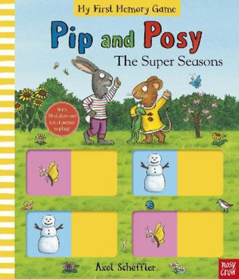 Pip and Posy: The Super Seasons (Memory Game Book) by Axel Scheffler - 9781805134053