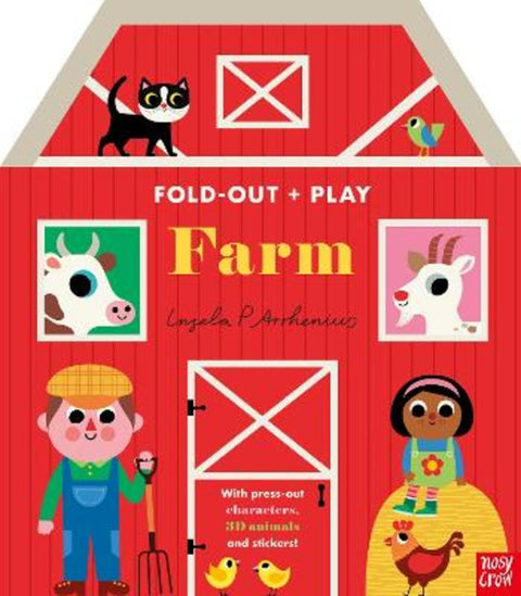 Fold-Out + Play: Farm by Ingela P Arrhenius - 9781805139041