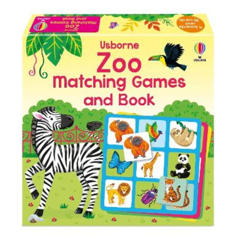 Zoo Matching Games and Book by Emily Emerson - 9781805312284
